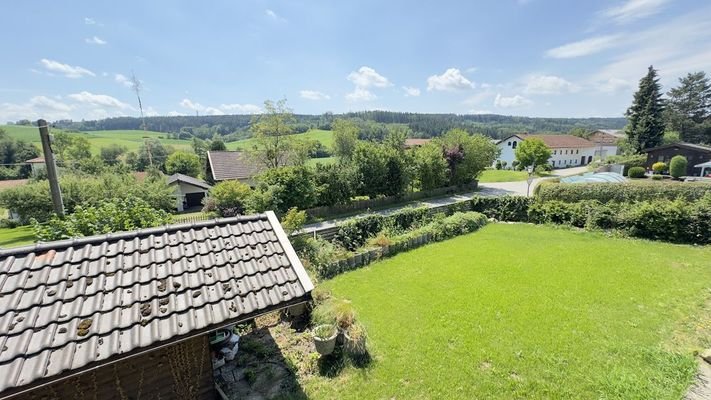 Blick vom Südbalkon