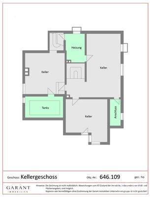 Grundriss Kellergeschoss