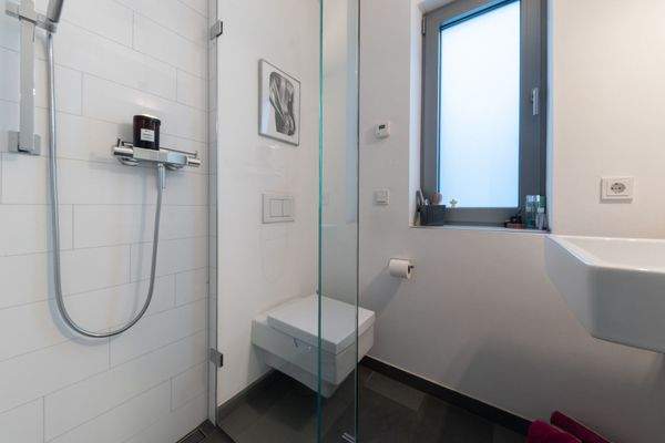 Gäste WC mit Dusche  EG 