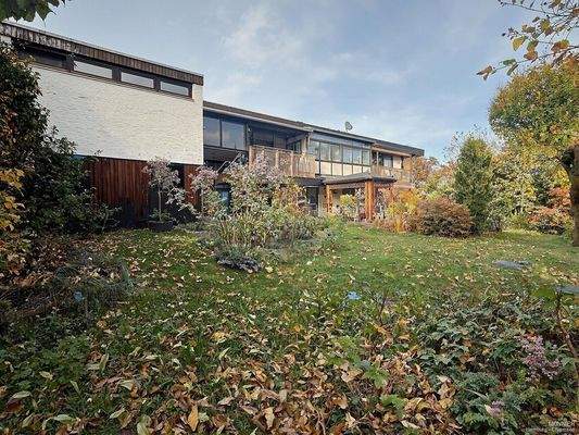 Der Garten im Herbst 