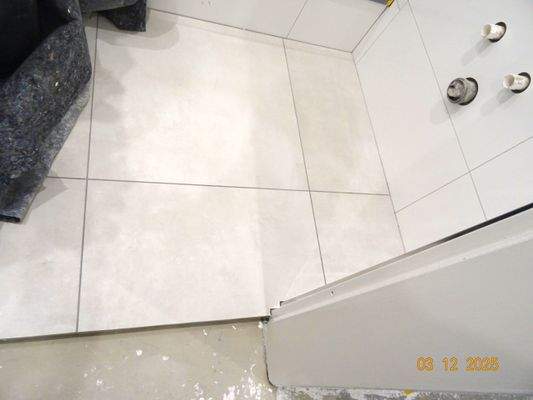 Bodenfliesen vom Bad