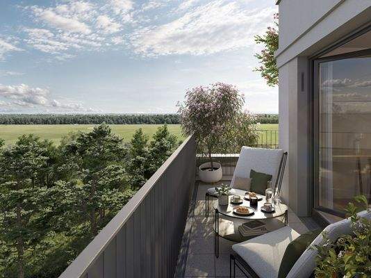 Visualisierung Balkon