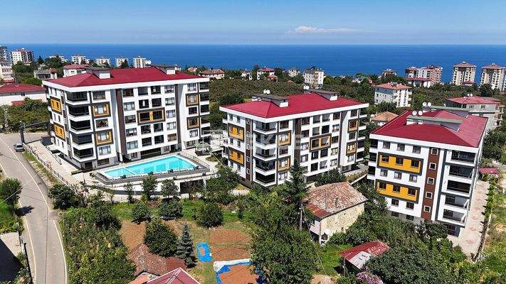 Apartments with Multiple Kitchen Types in Yalıncak Trabzon