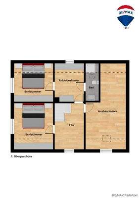 Grundriss Obergeschoss