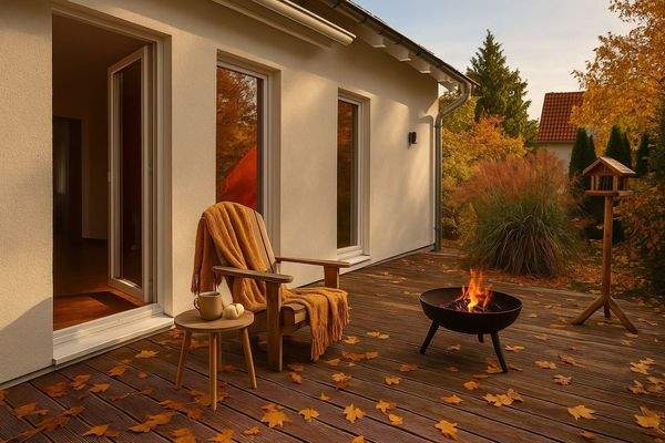 Südterrasse Einrichtungsbeispiel*