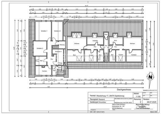 Grundriss Dachgeschoss