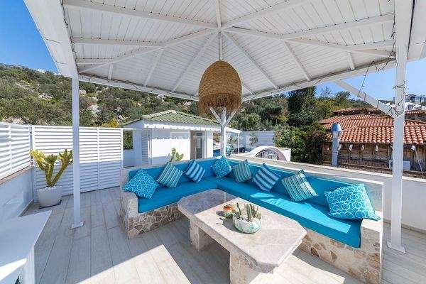 Spacious and Modern Villa with Panoramic Sea View in Kalkan Antalya