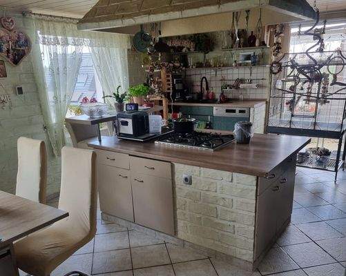 Küche im Obergeschoss