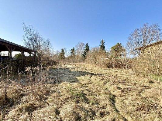 hintere Grundstücksansicht