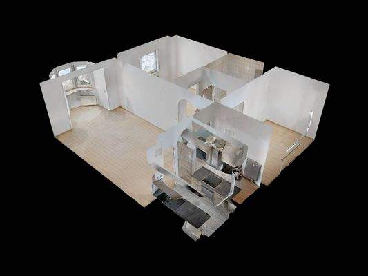 3D-Ansicht Grundriss