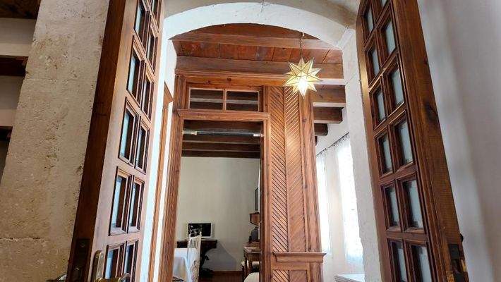 Kreta, Rethymno: Einzigartig gestaltetes Einfamilienhaus zum Verkauf in der Altstadt