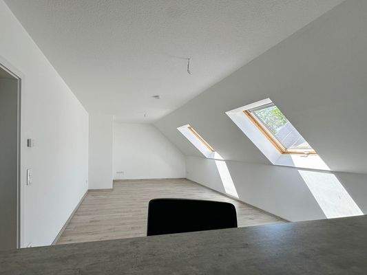 Blick in das Wohnzimmer