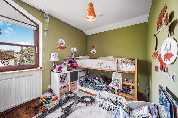 Kinderzimmer im Dachgeschoss