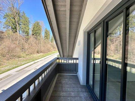 Impressionen - Balkon Richtung Westen