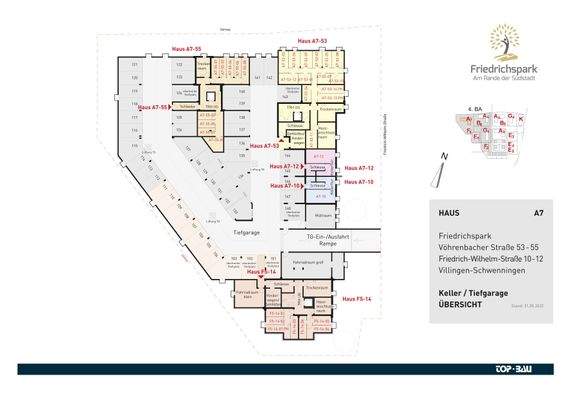 Übersicht Tiefgarage