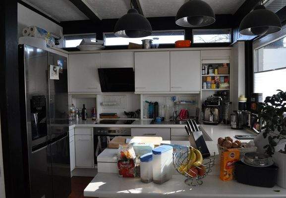 offen gestaltete Wohnküche