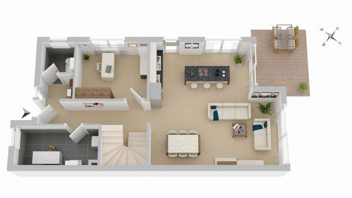 Grundriss Erdgeschoss