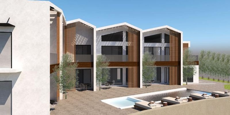 Kreta, Almyrida: Neubau! Büroraum in einem Apartmentkomplex zu verkaufen