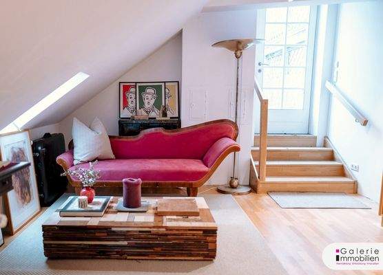 Zugang auf die Dachterrasse