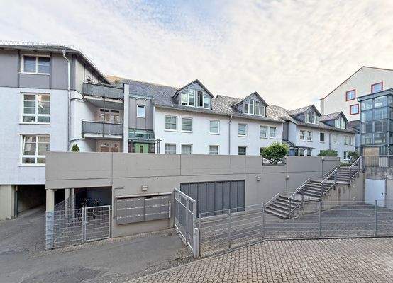 Eingangsbereich der Wohnungen