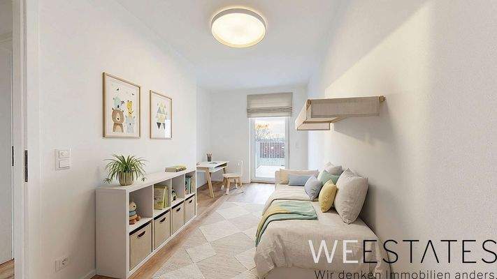 Kinderzimmer - Möblierungsbeispiel