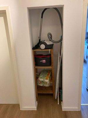 Abstellbereich im Flur