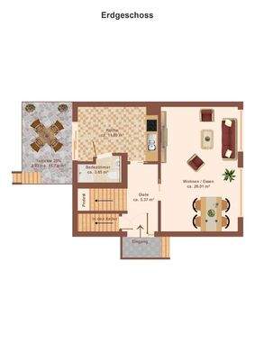 Grundriss Erdgeschoss