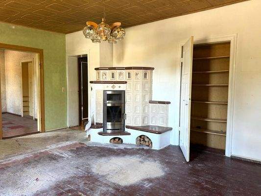 Kachelofen/Wohnzimmer