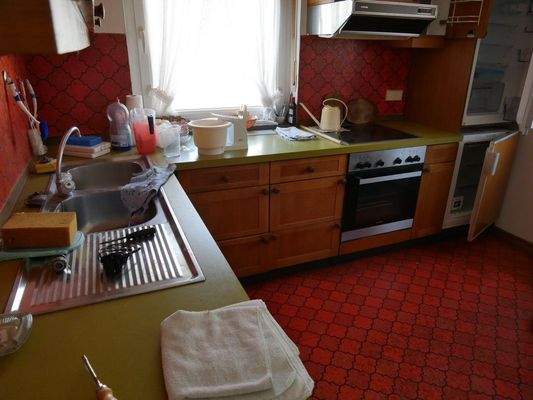 Küche im Obergeschoss