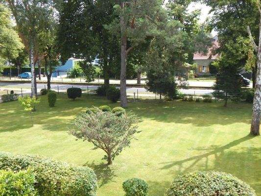 Blick in den Vorgarten