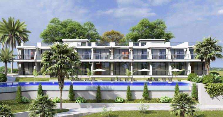 Apartments in a Complex Close to the Sea in North Cyprus Tatlısu