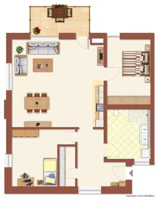 Gemütliche 3-Zimmer-Wohnung