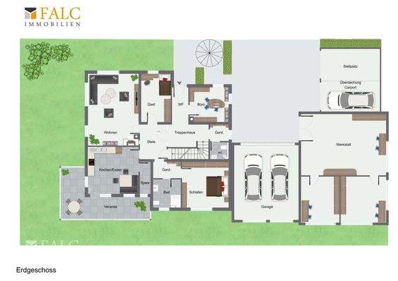 Grundriss Erdgeschoss