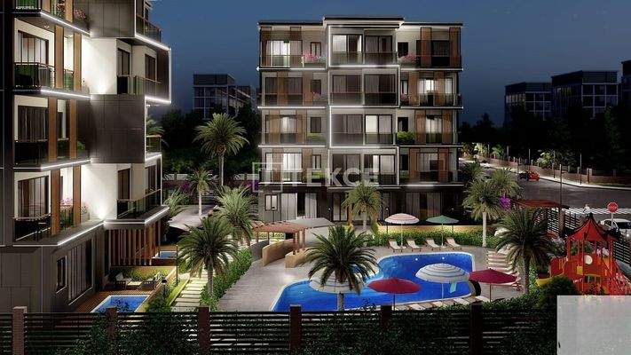 Designed Brand-New Apartments with in Mezitli Mersin