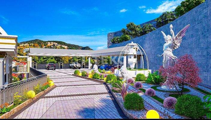 Panoramic Sea and City View Apartments in Bektaş Alanya