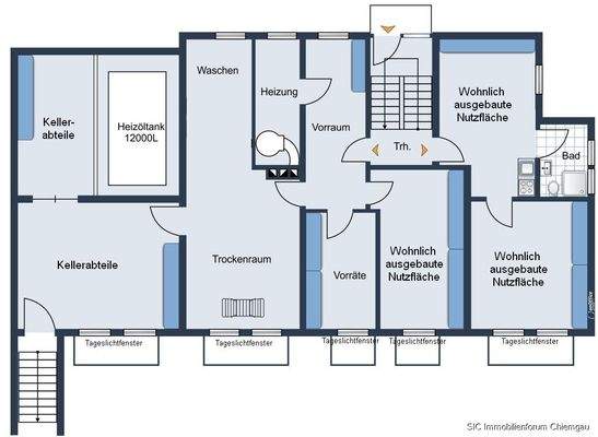 Untergeschoss-Keller