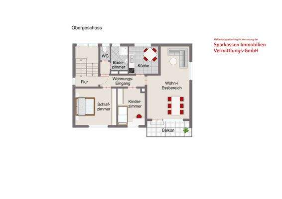 Grundriss Obergeschoss