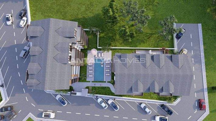 Stylish Flats in a Complex with Pool in Mugla Fethiye