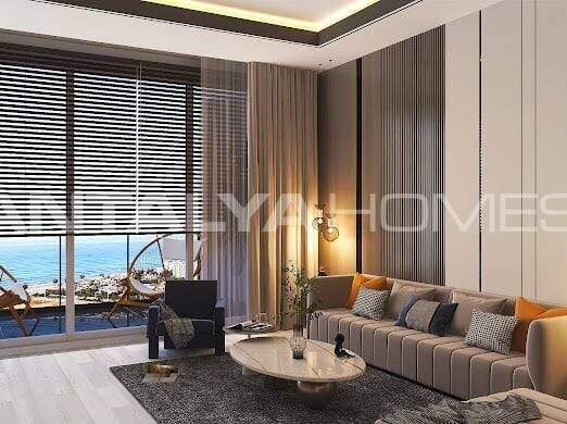 Investment Apartments with Sea and Nature Views in Mersin