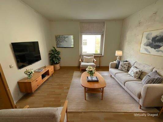 Wohnzimmer Mustereinrichtung