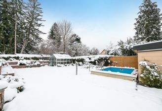 Perfekte Südwestausrichtung