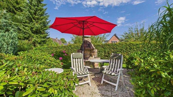 Terrasse mit Außengrill