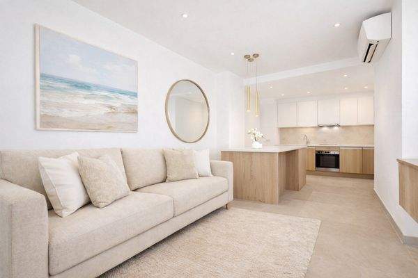 Wohnbereich und Küche