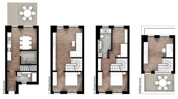 Grundriss - 146 m² Wohnfläche