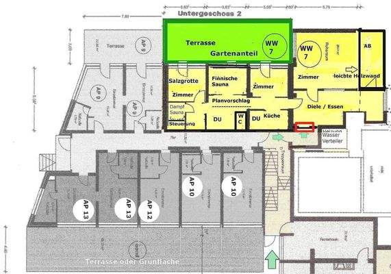 .   Wohnung mit Wellness_