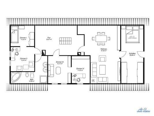 Haupthaus Obergeschoss