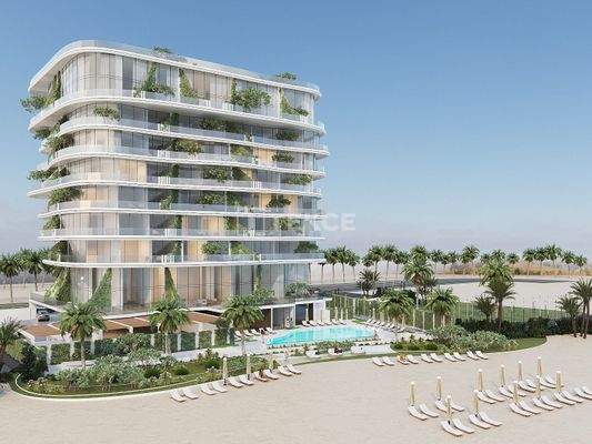 Installment Option Apartments with a Private Beach in Al Khaimah