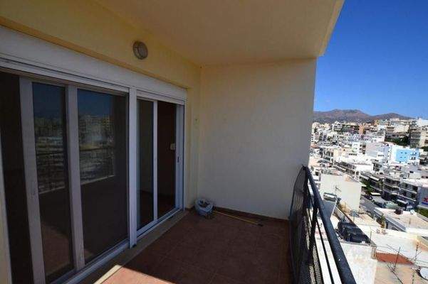 Kreta, Agios Nikolaos: Penthouse-Wohnung miit 3 Schlafzimmern und Meerblick
