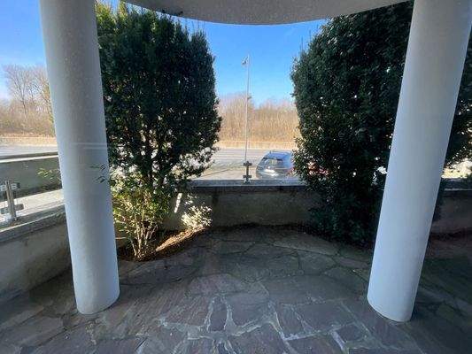 Vermietete Büroflächen im EG