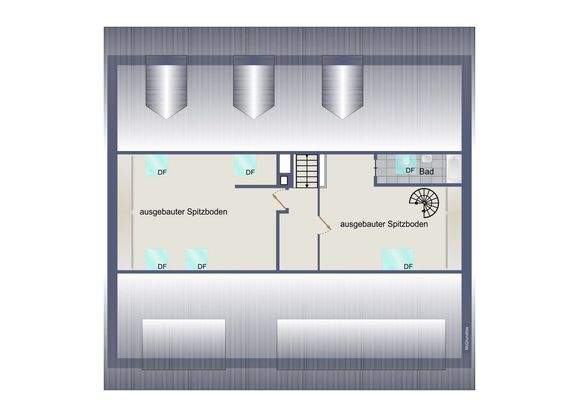 Vorderhaus Dachspitz